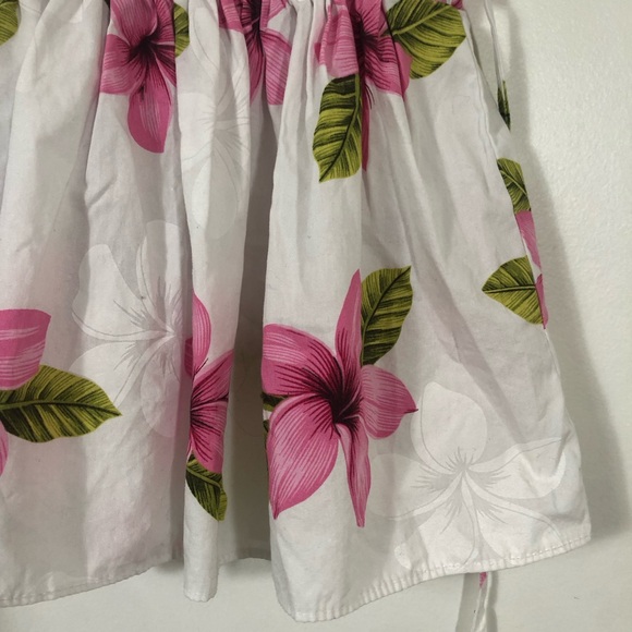 Pacific Legend Floral Pink and Green Hawaiian Sundress. Girl 6 Month - Picture 4 of 11